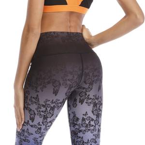 100% tela de punto de algodón al mejor precio, mallas sublimadas con logotipo personalizado, mallas deportivas para gimnasio, mallas deportivas estampadas para mujer - Product Image 6