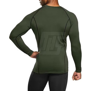 เสื้อคอมเพรสชั่นผู้ชายขายดี ระบายอากาศได้ดี มีสินค้าในสต็อก ราคาถูก เสื้อคอมเพรสชั่นผู้ชายลดราคา - Product Image 4