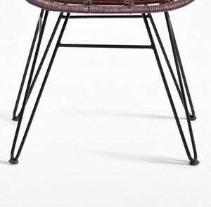 Silla de Ratán Moderna y Cómoda para el Ocio, Ecológica y Duradera, Muebles para el Hogar, Apartamento, Exterior, Villa, Restaurante, Sala de Estar, Hotel - Product Image 4