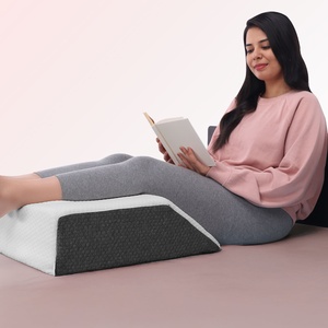 Frido Leg Elevation <b>Wedge</b> <b>Pillow</b> for Edema, Varicose Veins, Fracture|High Resilience Foam Cushion for Leg, Knee & Thigh Support - Product Image 1