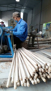 Balai à manche en bois naturel à prix avantageux du Vietnam, manche en bois long en eucalyptus pour usage domestique - Product Image 4