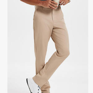 Pantalon de golf à coupe décontractée pour homme, impression personnalisée du logo et de la taille, tissu respirant, port régulier, tissu extensible, pantalon de golf pour homme - Product Image 3