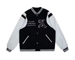 New Arrival Letterman Chenille Embroidered <b>Varsity</b> <b>Bomber</b> <b>Jacket</b> for <b>Men</b> OEM create your own style <b>jackets</b> - Product Image 1