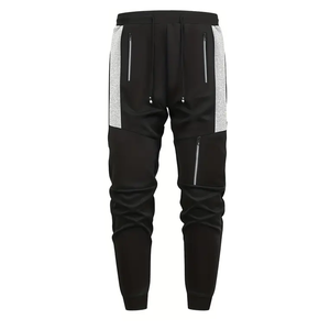 JAC22 Y1822 Conjunto de dos piezas informal deportivo de moda ecológica para mujer Sudadera y pantalones de patrón sólido para otoño - Product Image 5