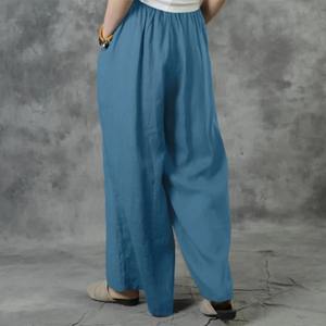 กางเกงผู้หญิงเอวสูง, กางเกงคาร์โก้ใส่สบาย - Product Image 5