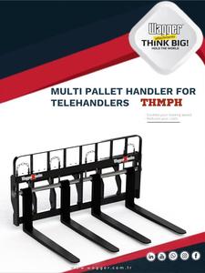 Accesorios Wagger de alta calidad para manipulador telescópico, la mejor oferta, multipalet para piezas de equipo de manipulador telescópico, manipulación de materiales de Turquía - Product Image 2