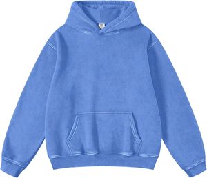 Conjunto de Sudadera con capucha Gymwear de algodón y LICRA para hombre, chándal teñido liso con pantalones para correr, sudadera deportiva para ejercicio de invierno - Product Image 1