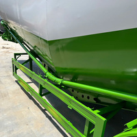 Silo à ciment en vrac Lion King Dry Bulk Lime Powder Cement Silo Tank Bulk Cement Trailer 60Ton 70Ton
