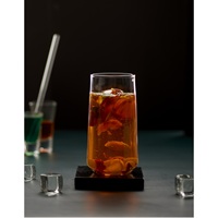 Verre à cocktail champignon Curva Luxe – Vaisselle design moderne, élégante pour bar, hôtel, restaurant – Verre de service haut de gamme – Approvisionnement en gros