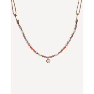 CUCOCUCA Collana girocollo fatta a mano 197260290 con perline di cristallo e madreperla, opzioni multicolore, misura regolabile, adatta per l'uso quotidiano, spedizione UE in 48 ore - Product Image 3