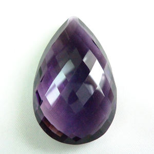พลอยอเมทิสต์สีม่วงธรรมชาติทรงหลวมใช้ตัดได้ดีที่สุดสำหรับการทำเครื่องประดับขายส่ง - Product Image 3