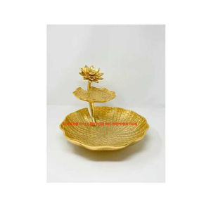 Décoration de table de la maison en métal argenté bol de service à fruits pour les fêtes de mariage et les événements au meilleur prix - Product Image 4