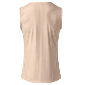 Débardeur sans manches en coton décontracté tendance pour hommes, séchage rapide, haute qualité, respirant, durable, entraînement en salle de sport, marque personnalisée - Product Image 3