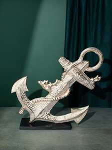 Meilleure décoration d'intérieur, ancre décorative en aluminium écologique pour table, finition dorée de qualité supérieure - Product Image 3