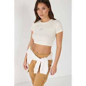 Blusa Corta de Manga Corta - Product Image 1