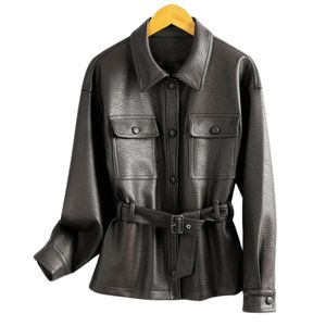 Manteau élégant pour femme à bouton unique avec détection d'aiguille Qualité supérieure Vêtement d'extérieur tendance Veste d'hiver chaude tendance - Product Image 1