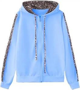 ชุดวอร์มผู้ชายแบบมีฮู้ดคุณภาพสูง สกรีนโลโก้ได้ ผ้าฝ้ายฟลีซ 100% ชุดลำลองสีพื้น - Product Image 2