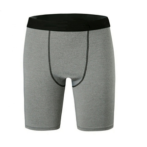 กางเกงขาสั้นรัดกล้ามเนื้อสำหรับออกกำลังกายเล่นยิมของผู้ชายผ้าสแปนเด็กซ์แห้งเร็วลายกีฬาออกกำลังกาย XXS - Product Image 2