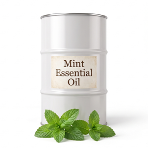 Aceite de Menta Orgánico Marroquí a Granel, Mentha Viridis, Destilado al Vapor, Certificado USDA y Ecocert, Grado Cosmético y de Aromaterapia - Product Image 1