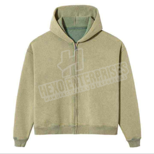 2025 Top Vente Hommes Hoodies Coton Matériel Meilleur Style à Prix Pas Cher Bon Fabricant High Street Confortable Hommes Hoodies - Product Image 3