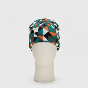 Bonnet tricoté chaud automne-hiver, tendance, anti-froid, en tissu jacquard, couleur personnalisable - Product Image 5