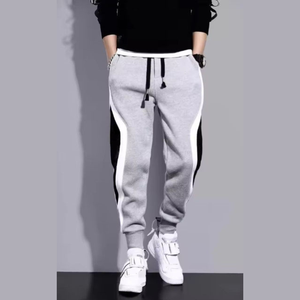 Pantalones Cargo Casuales de Lona Estampados para Hombre de Primera Calidad con Bolsillos, Cierre de Cremallera, Ropa de Moda de Alta Calidad de BD - Product Image 1