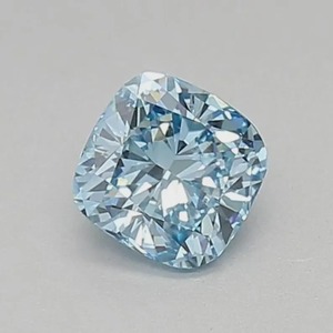 Diamante Suelto de Laboratorio, Corte Cojín, Azul Fantasía, 2.00 Quilates, Certificado IGI, VS1, Corte Excelente, Proveedor Mayorista - Product Image 4