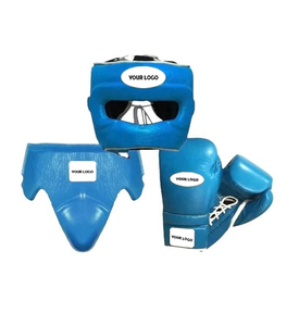 Conjunto de Boxeo Profesional de Piel de Vacuno Genuina de Primera Calidad, Ligero, para Sparring y Kickboxing - Product Image 2