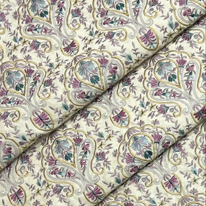 Tela de bordado Georgette de zorro pesado para Dupatta bordado Georgette tela de bordado pesado - Product Image 1