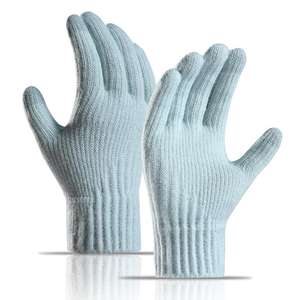 Nouveaux gants en cachemire tricotés, rembourrés et très isolés pour l'hiver - Product Image 6