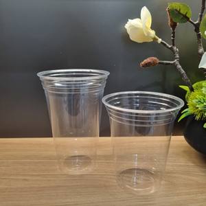 14oz 16oz 400ml 500ml precio competitivo taza de plástico PET con tapa personalizada para taza de bebida fría fábrica desechable de Vietnam - Product Image 4