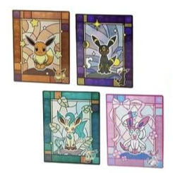 Pokémon S-Chinese Gem 2 Eeveelution Binder Set – Lot de 4 porte-cartes modernes en plastique (TCG) - Product Image 1