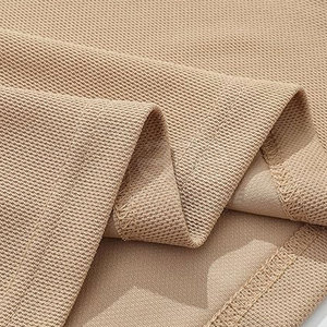 T-shirt décontracté pour homme en tricot uni, tissu en coton doux, léger et confortable, coupe classique, idéal pour l'été et le style quotidien - Product Image 5