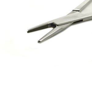 Porte-aiguille TC 20cm réutilisable Mâchoires crantées droites Instruments chirurgicaux médicaux Manuel Power Crile-Wood Acier inoxydable - Product Image 3