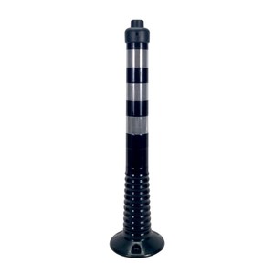 Señal de Tráfico Reflectante Triangular Negra de 75x8 cm, Señal de Advertencia de Piso Mojado, Estacionamiento para Discapacitados y Señalización Vial - Product Image 3