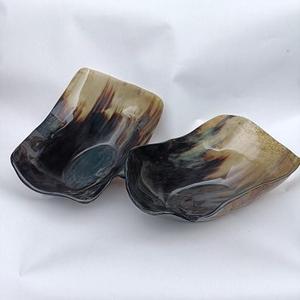 Bol en corne de buffle naturel authentique de style élégant pour servir des fruits, des nouilles, des desserts, pour la maison, l'hôtel, la vaisselle - Product Image 3