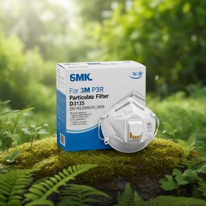 แผ่นกรองอนุภาค 3M P3R รุ่น D3135 มาตรฐาน EN143:2000/A1:2006 บรรจุ 2 แผ่นต่อแพ็ค - Product Image 3