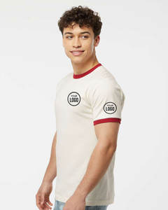 Camiseta Tultex 246 Diseño duradero antiencogimiento con opción de logotipo personalizado, aspecto retro elegante para equipos y camisetas de promociones - Product Image 3