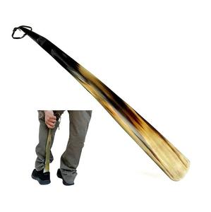 Calzador de Cuerno de Búfalo Hecho a Mano en India, Ecológico, Duradero, Artesanía Natural, Pulido - Product Image 4