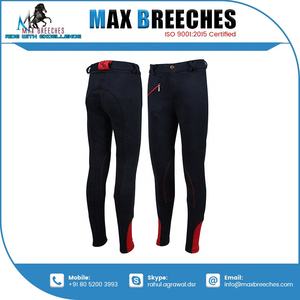 กางเกงขี่ม้าซิลิกอนสำหรับผู้หญิงเอวสูงแบบเต็มที่นั่งดีไซน์ใหม่ความต้องการสูงส่งออกอินเดียสำหรับการขี่ม้า - Product Image 3