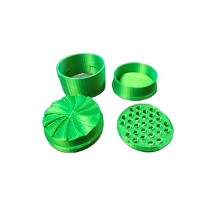 Stylish High-Quality 3D Printed handmade natural Minimalist 3 pieces Matte Herb Grinder Aluminum herb grinder price products - Product Image 1