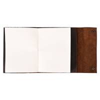 Carnet de notes A5 vintage en cuir véritable, reliure cousue, couverture rigide, rechargeable, ligné/sans lignes, pour homme et femme, idéal pour offrir