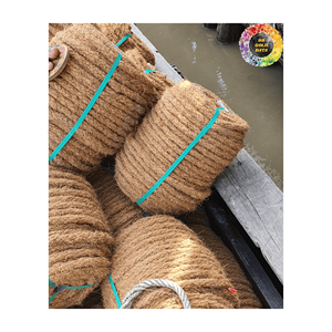 Cuerda de fibra de coco natural Cuerda natural para agricultura Utilizado para hacer tapete de fibra de coco Buen estándar - Product Image 4