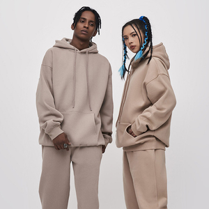 Vente en gros de pulls à capuche 100% coton pour hommes poids lourd lettre 3D pour bouffée impression conception hiver saison méthode d'impression numérique - Product Image 5