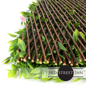 ชุด4 1.6 Ft. สูง X 9ฟุตไม้ไผ่กั้นความเป็นส่วนตัวต้นไม้เทียม & ความเขียวขจี - Product Image 5