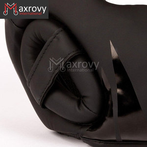 อุปกรณ์ป้องกันศีรษะสำหรับมวย MMA หนัง PU สกรีนโลโก้ได้ สีตามสั่ง สวมใส่สบาย อุปกรณ์เสริมสำหรับการฝึกความแข็งแรง - Product Image 3