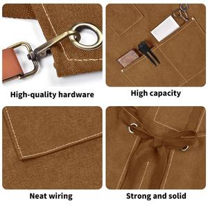 Sale <b>Apron</b> <b>Canvas</b> Well-made Durable <b>Canvas</b> <b>Apron</b> Wear-resistant Waterproof <b>Canvas</b> <b>Apron</b> Custom logo AAA-0057 - Product Image 4