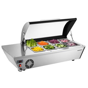 Vitrine réfrigérée de comptoir - 67L - 1035mm - Pour 8x GN 1/6 ou 4x GN 1/3 - Product Image 4