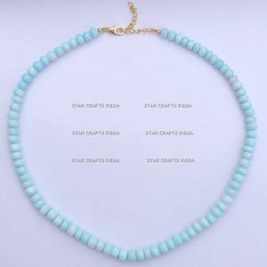 Recién llegados; venta en Producto popular Declaración de moda Collar de cuentas coloridas Conjunto de joyería Conjuntos de collar de cuentas de resina para mujeres - Product Image 4