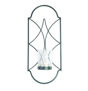 Hot Selling Custom Design Iron Metal <b>Lighting</b> Indoor <b>Wall</b> Mounted Candle <b>Sconce</b> Wedding Decoration Metal Candle Holder - Product Image 1